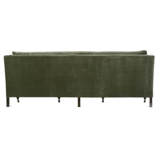 Picture of 90” Quick Ship Madeline Sofa - Antiqued Moss Velvet